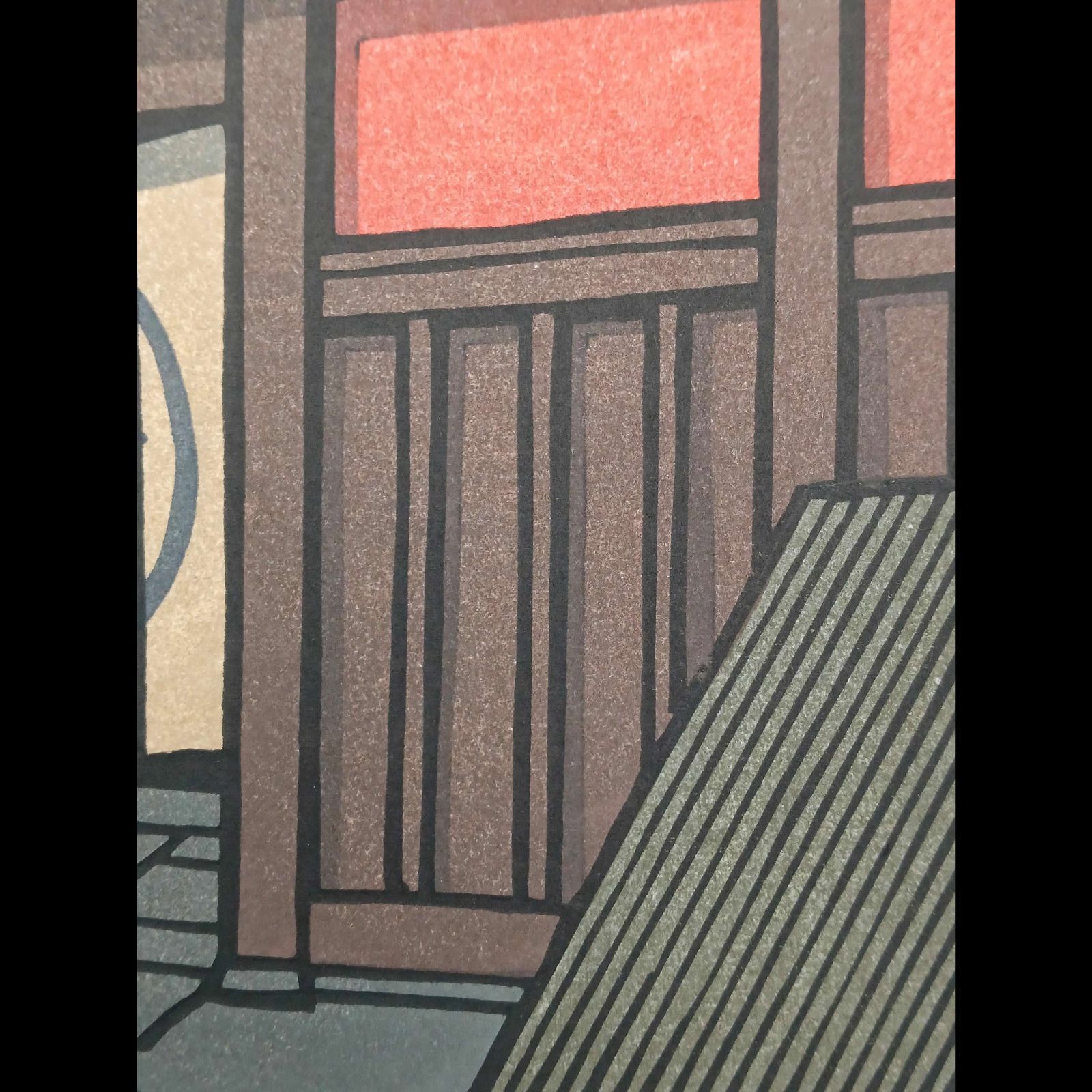 創作版画 西嶋勝之先生木版画