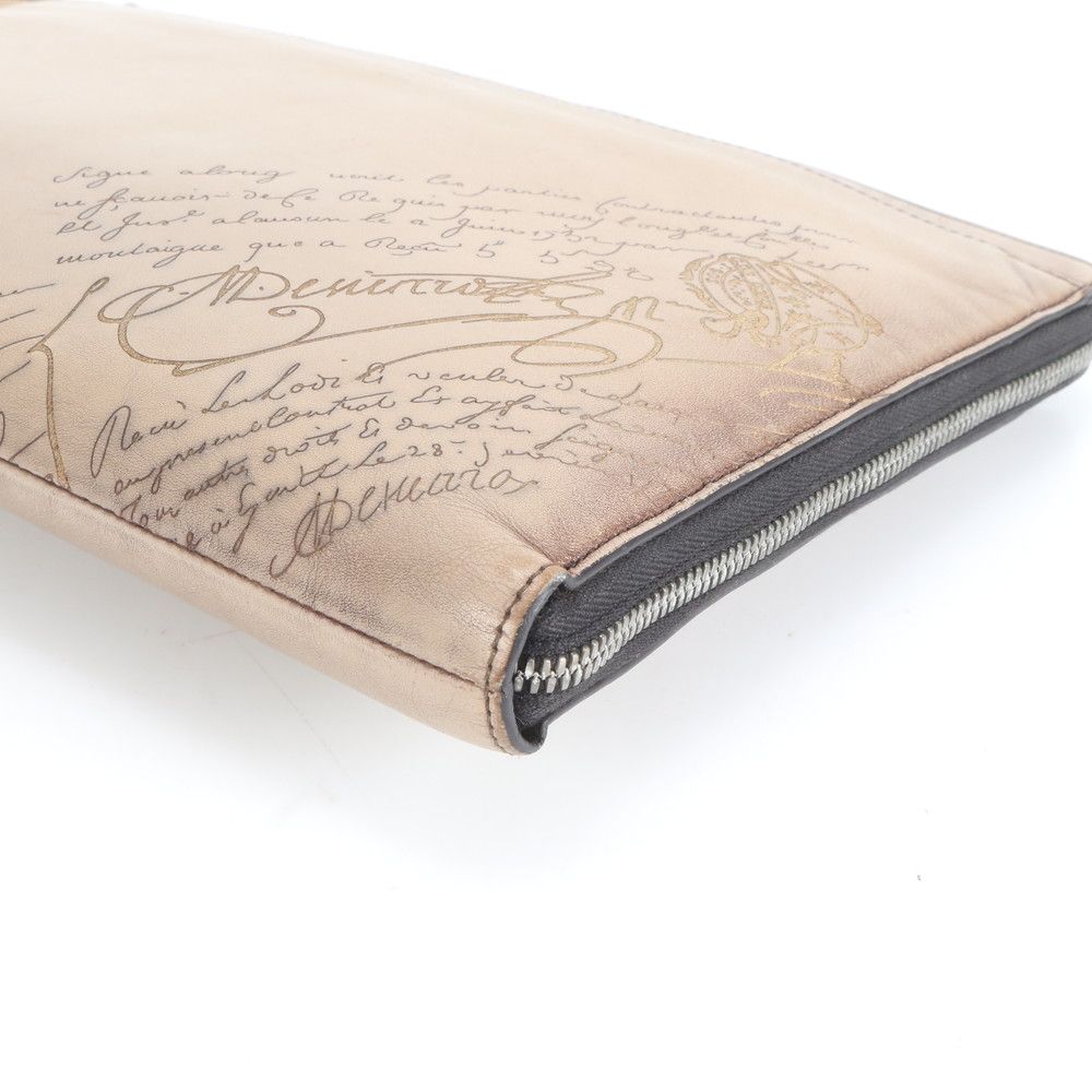 極美品 ベルルッティ ニノ GM カリグラフィ スクリット レザー  