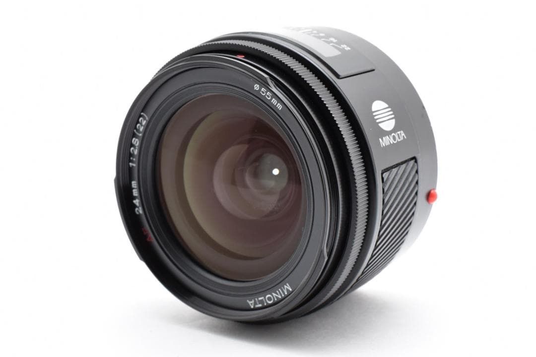 MINOLTA AF 24mm F2.8 純正レンズフィルター付 C092 MINOLTA AF 24mm F2.8 純正レンズフィルター付 C092 - メルカリ