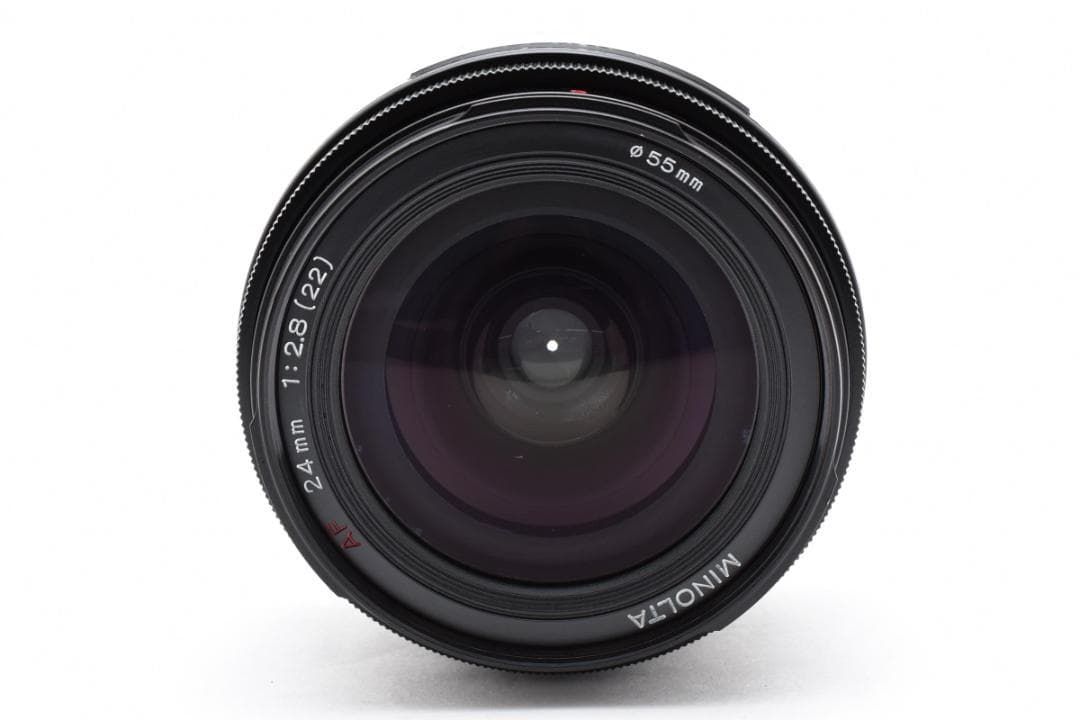 MINOLTA AF 24mm F2.8 純正レンズフィルター付 C092 MINOLTA AF 24mm F2.8 純正レンズフィルター付 C092 - メルカリ
