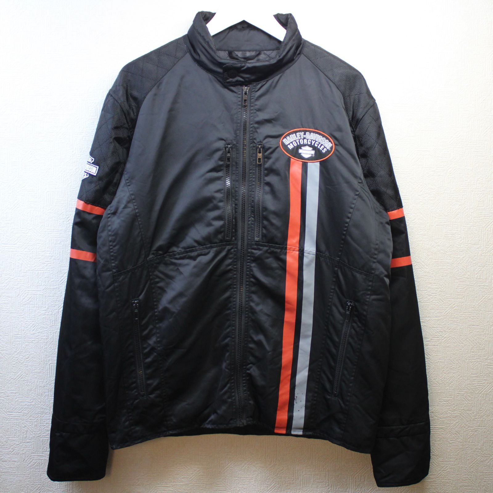Harley Davidson ハーレーダビッドソン ナイロンジャケット レーシング 