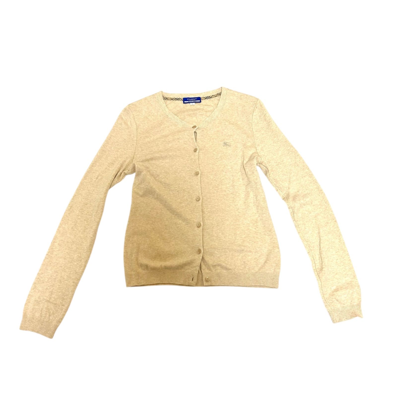 uri 様のお品物 バーバリーブルーレーベル 七分袖カーディガン38