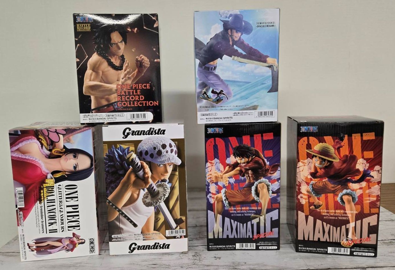 ワンピースフィギュア6点セット（ばら売りはしておりません） - メルカリ