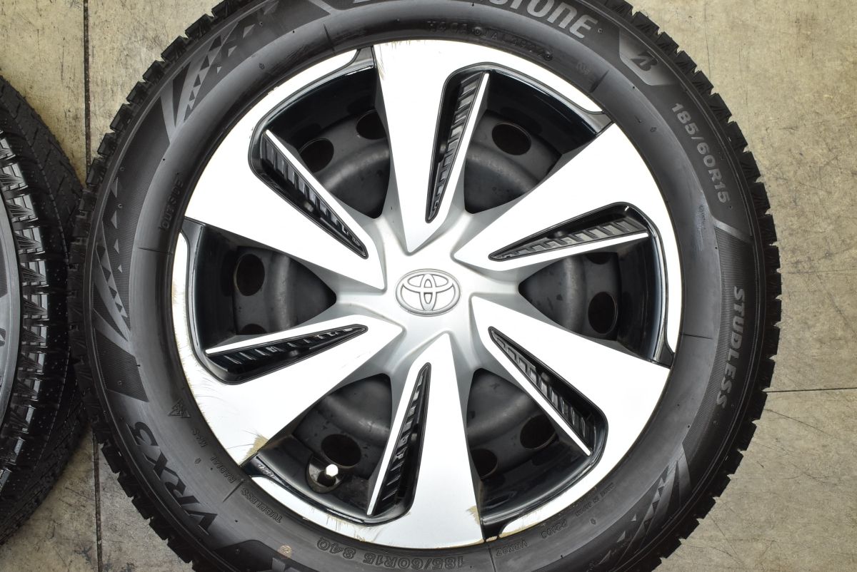 トヨタ シエンタ 170系 ブリヂストン BLIZZAK VRX3 195/50R16 & AZ-SPORT RC-10 16インチ 6.5J +45 5H 100P スタッドレス 4本セット