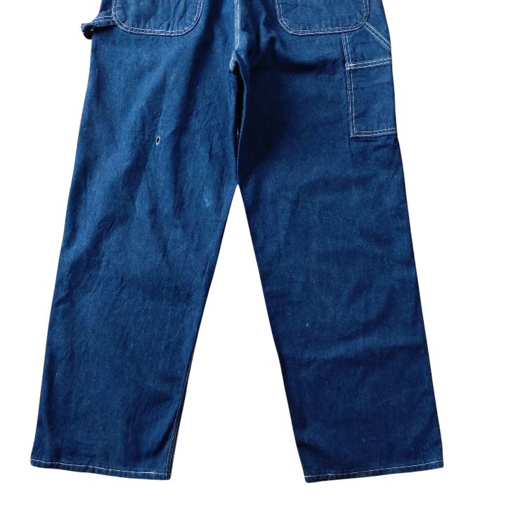 □古着 Carhartt カーハート デニムオーバーオール サロペット 古着
