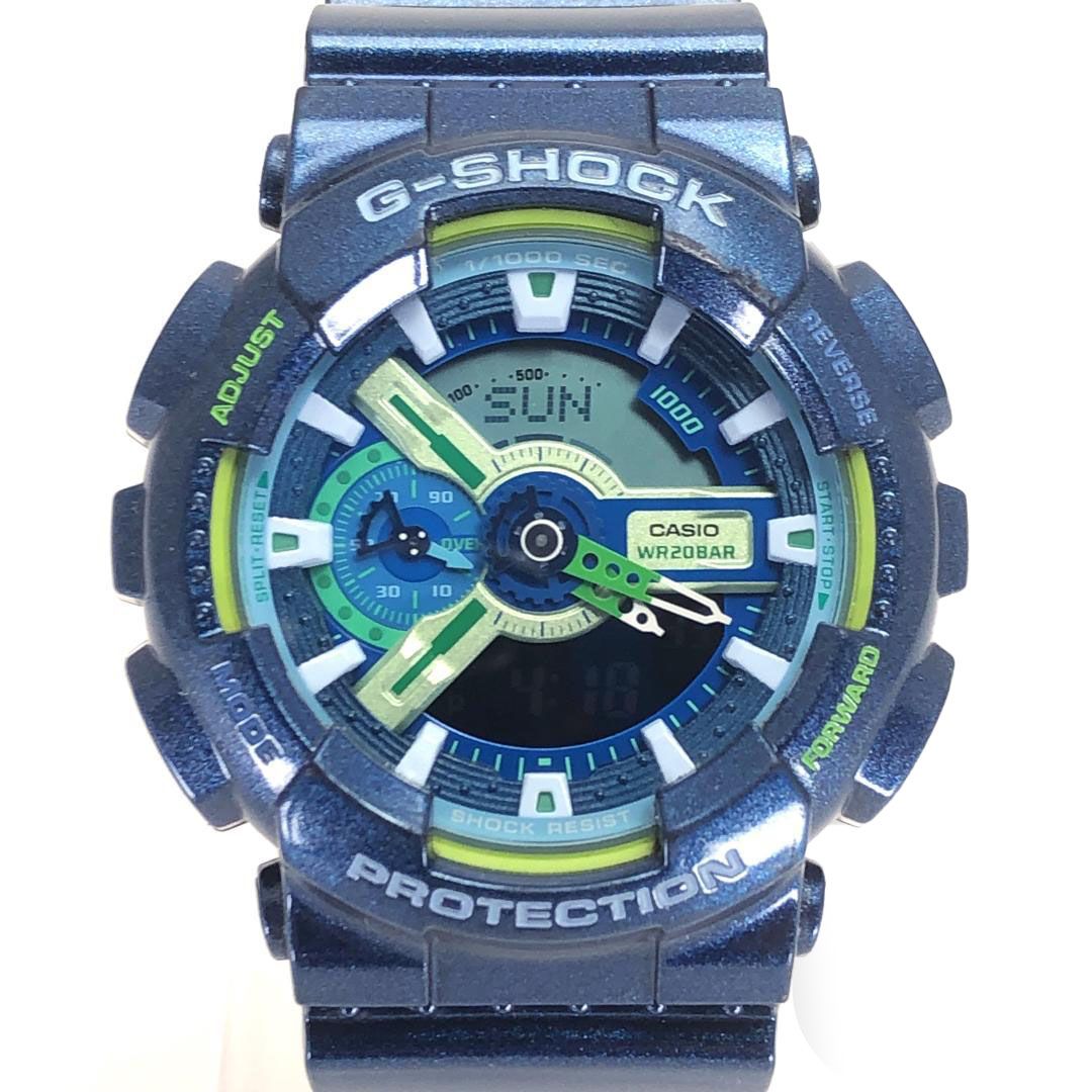 CASIO カシオ／G-SHOCK クレイジーカラーズ GA-110MC／クォーツ／樹脂 