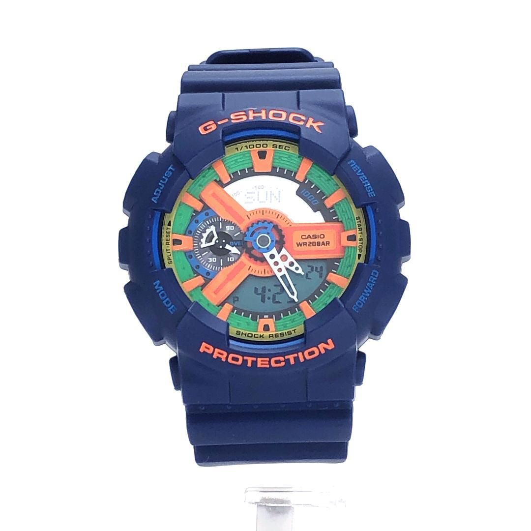 美品】CASIO カシオ／G-SHOCK クレイジーカラーズ GA-110FC／クォーツ