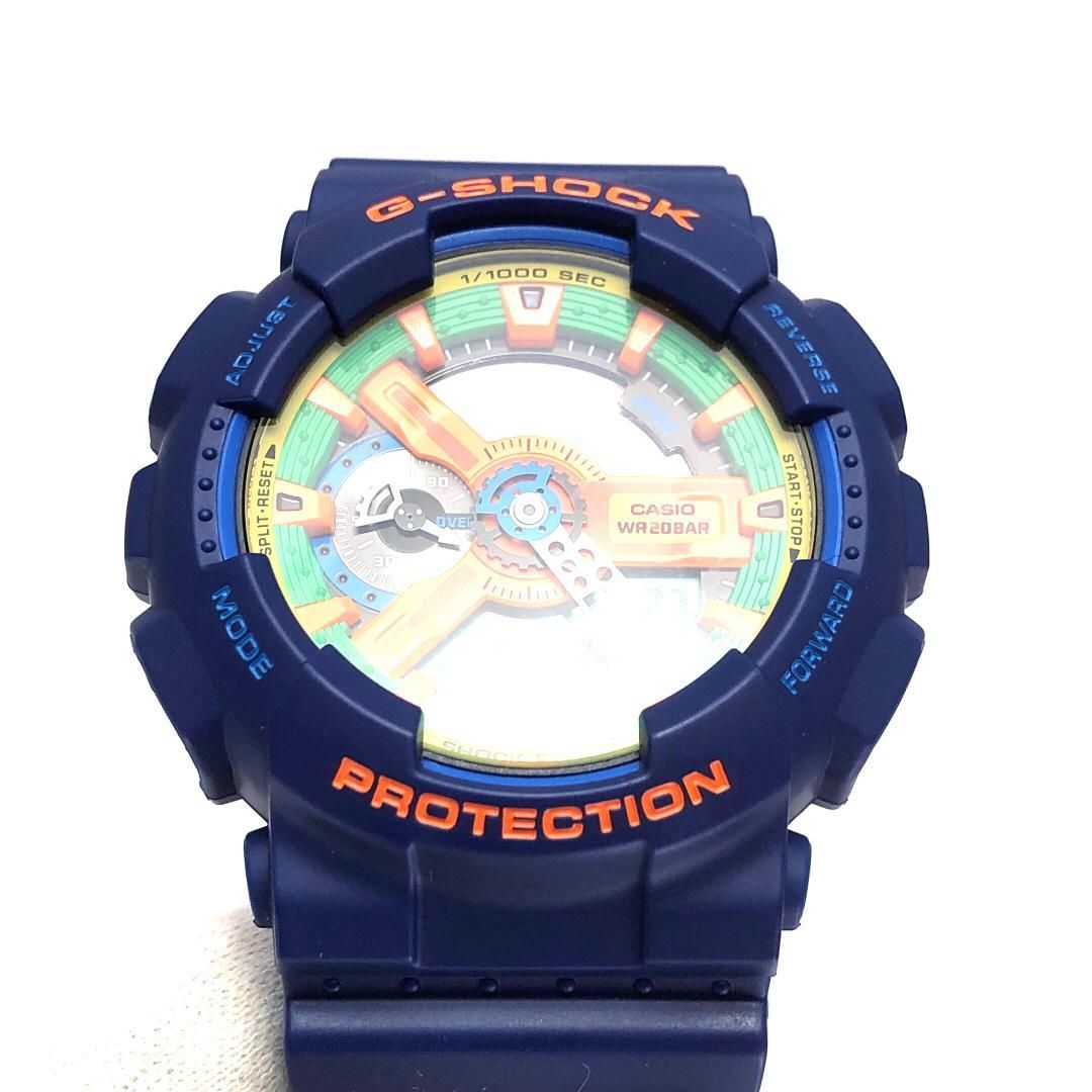 美品】CASIO カシオ／G-SHOCK クレイジーカラーズ GA-110FC／クォーツ