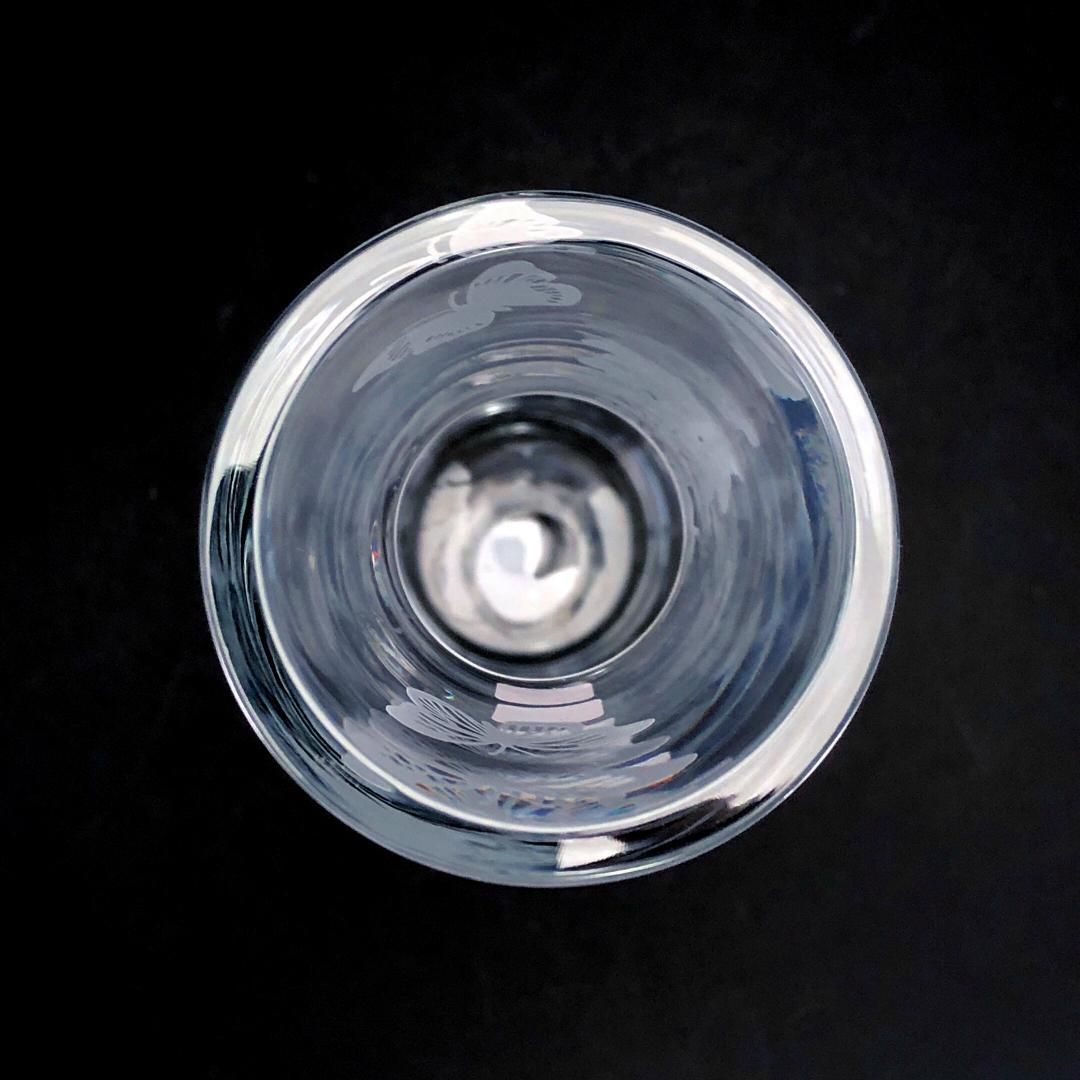 希少】Baccarat バカラ／ポエティックガーデン オウム＆蝶柄 フワラー