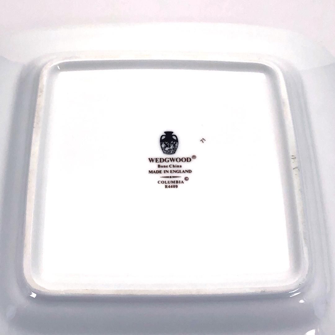 美品】 ウェッジウッド／コロンビア トップ セージグリーン スクエア