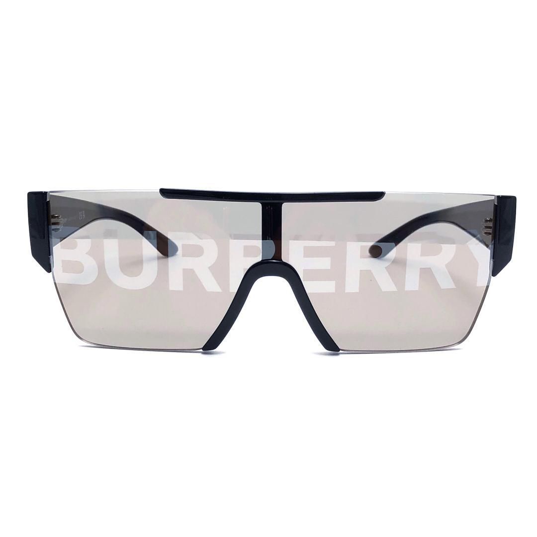 美品・箱・ケース付き】BURBERRY バーバリー／ロゴ入り サングラス B