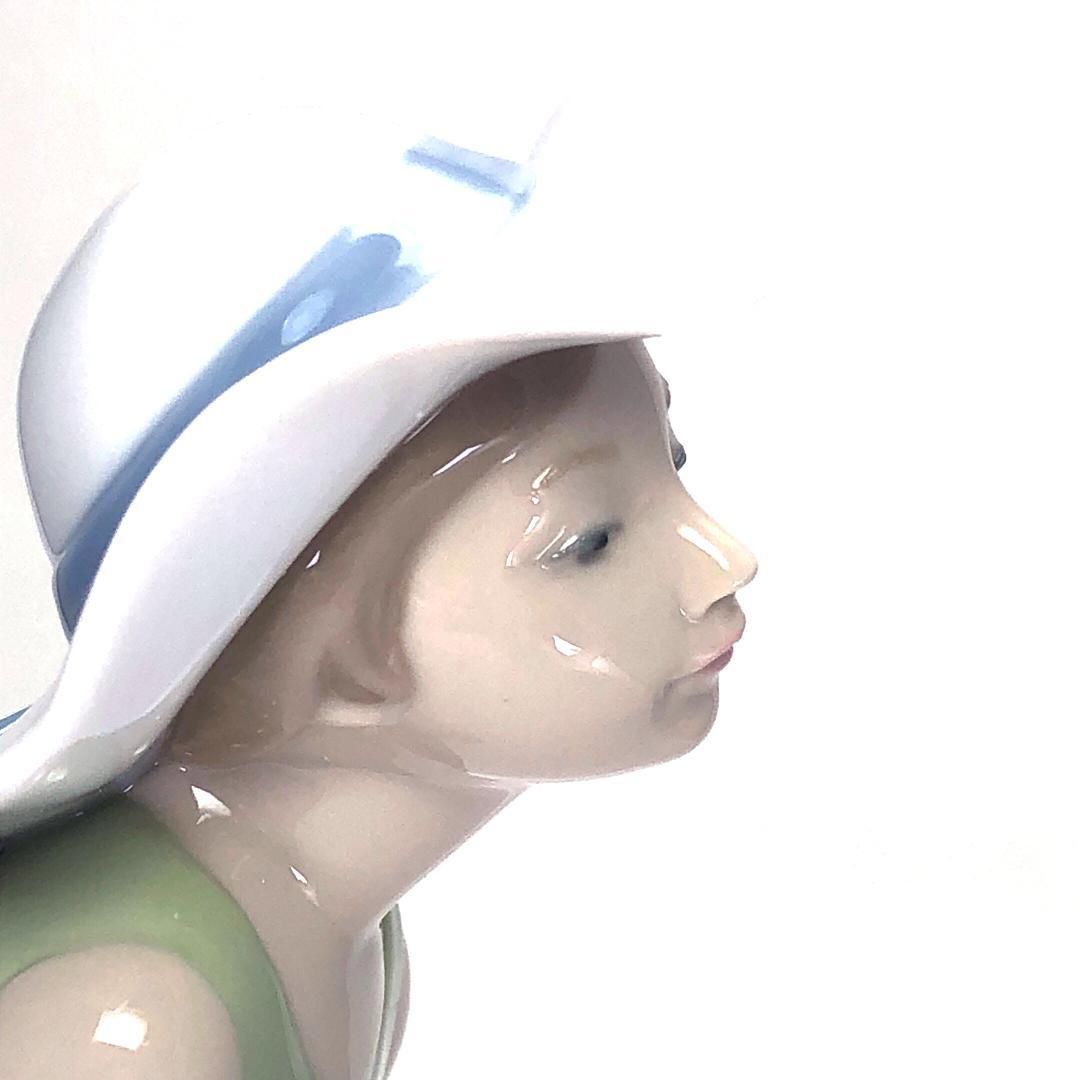 【美品・箱付き】リヤドロ／好奇心の強い少女／5009 美品・箱付き】LLADRO リヤドロ／好奇心の強い少女／5009／陶器