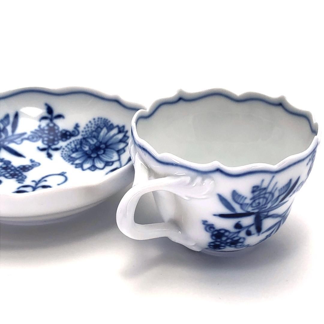 美品・箱付】meissen マイセン／ブルーオニオン デミタス オンライン