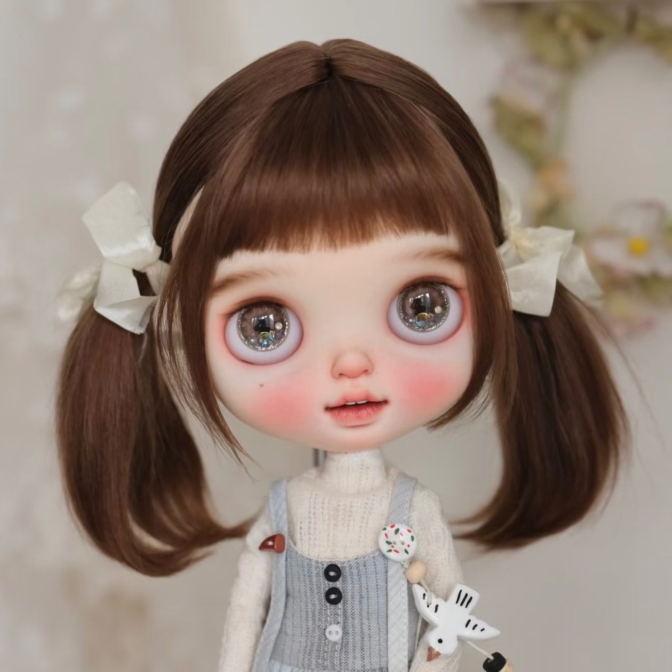 ブライス ウィッグ モヘアウィッグ 海外作家 ストレート アッシュ