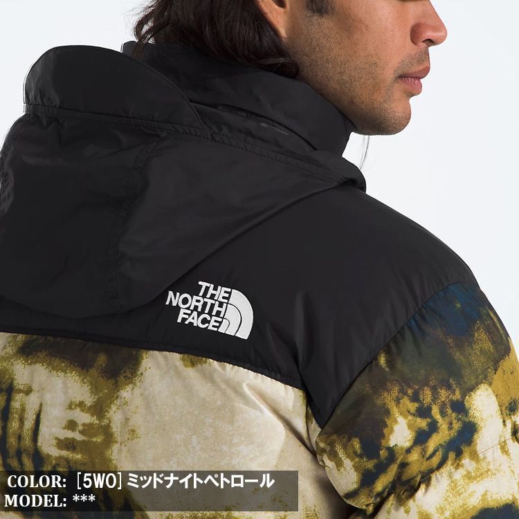 ノースフェイス ヌプシ ダウンジャケット 700 FP メンズ アウター 総柄