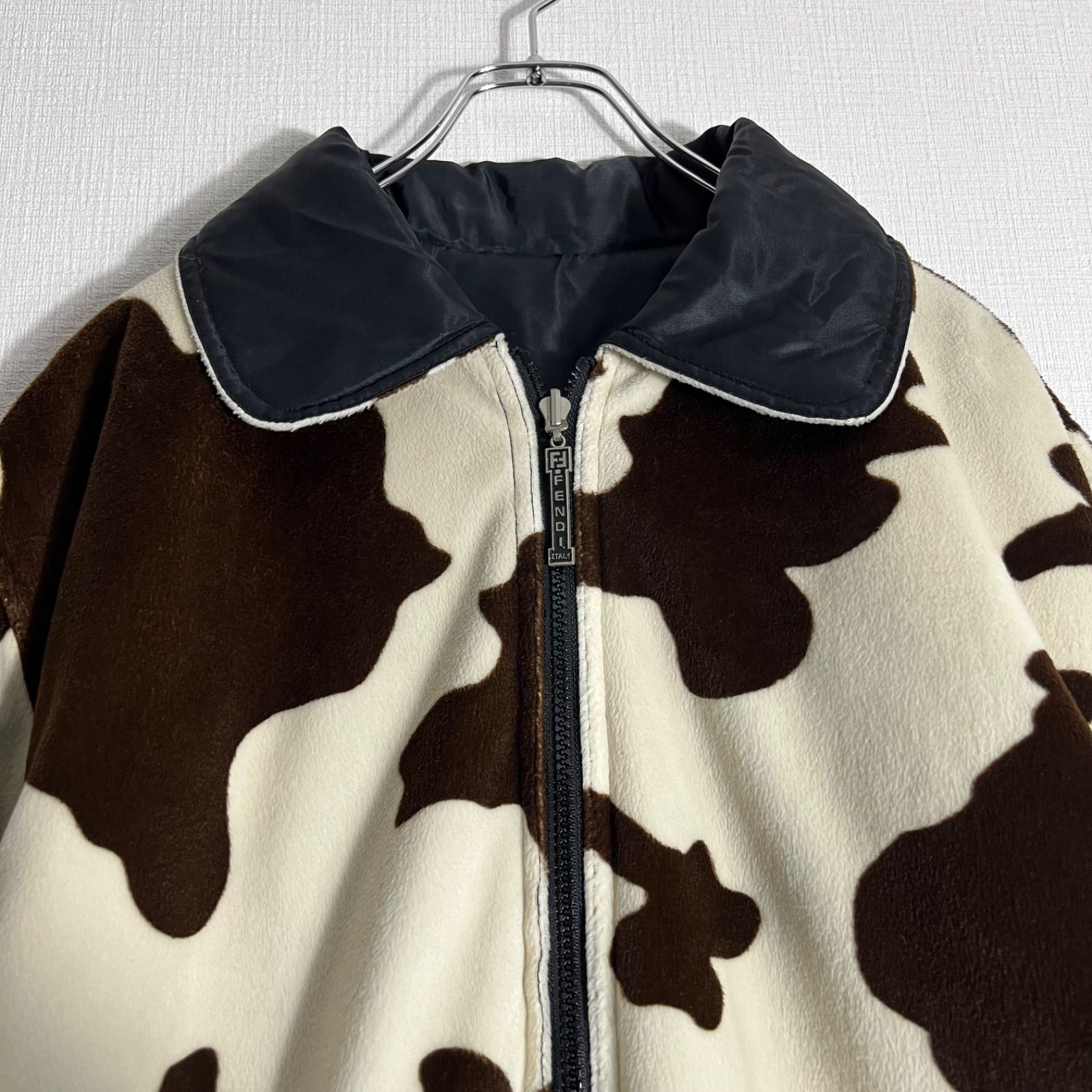 FENDI フェンディ　カモフラージュ柄 ナイロンジャケット　リバーシブル FENDIリバーシブルパーカーカモフラージュ柄 ナイロン ジャケット