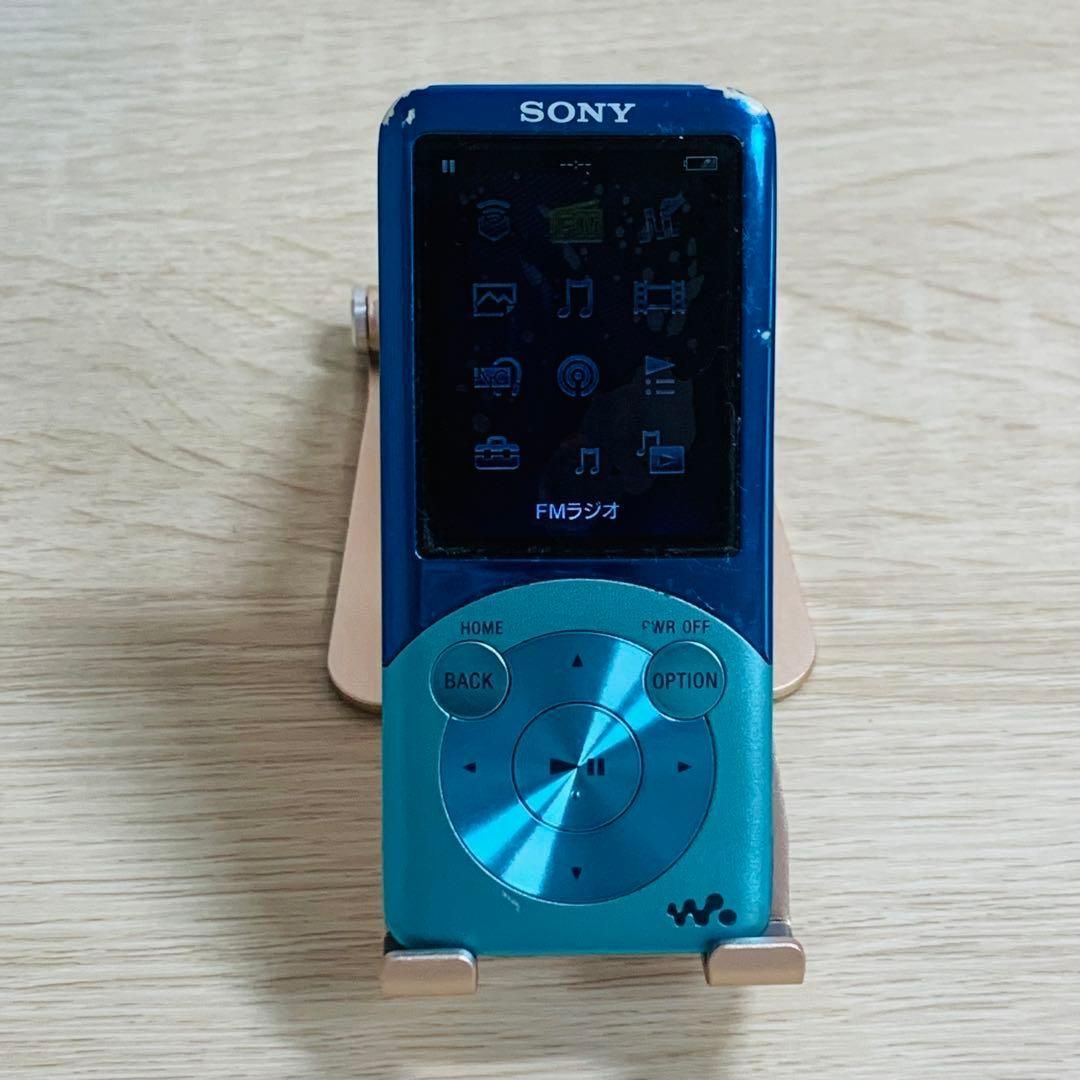 SONY ウォークマン NW-S754 ブルー スピーカー・ACアダプター付き