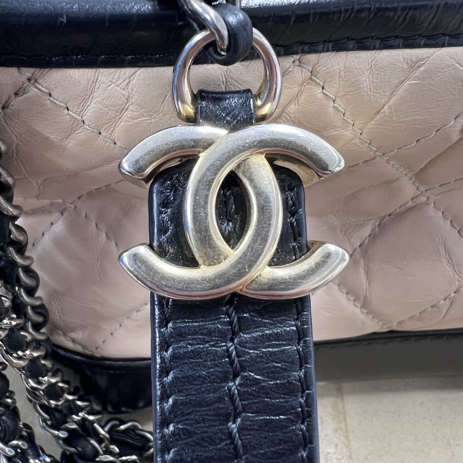 シャネル パイソン サックホーボー チェーン ハンドバッグ 25B CHANEL