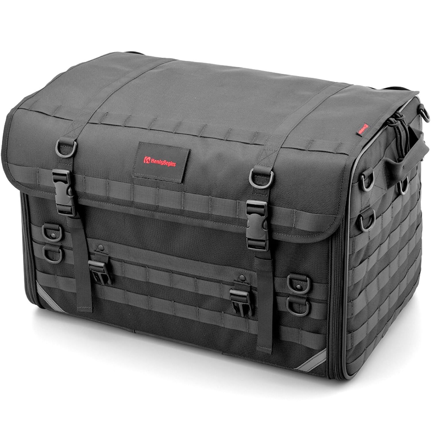 SYSTEM 65L 大容量 シートバッグ キャンプツーリング バイク デイトナ DH-750 Begins 19000 ヘンリービギンズ Henly