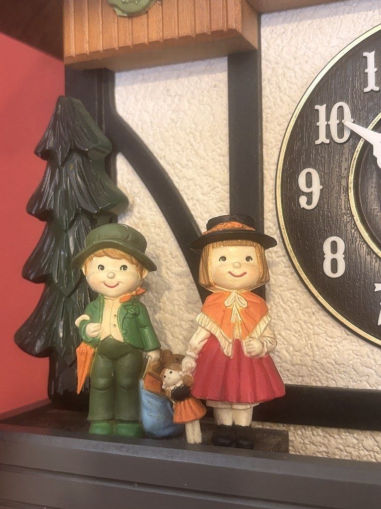 鳩時計 シチズンクオーツメルヘンハウス4MJ744再生稼働品（6ヶ月保証