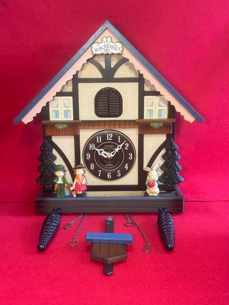 シチズン鳩時計 メルヘンハウス 4MJ744 鳩時計 メルヘンハウスM744－10