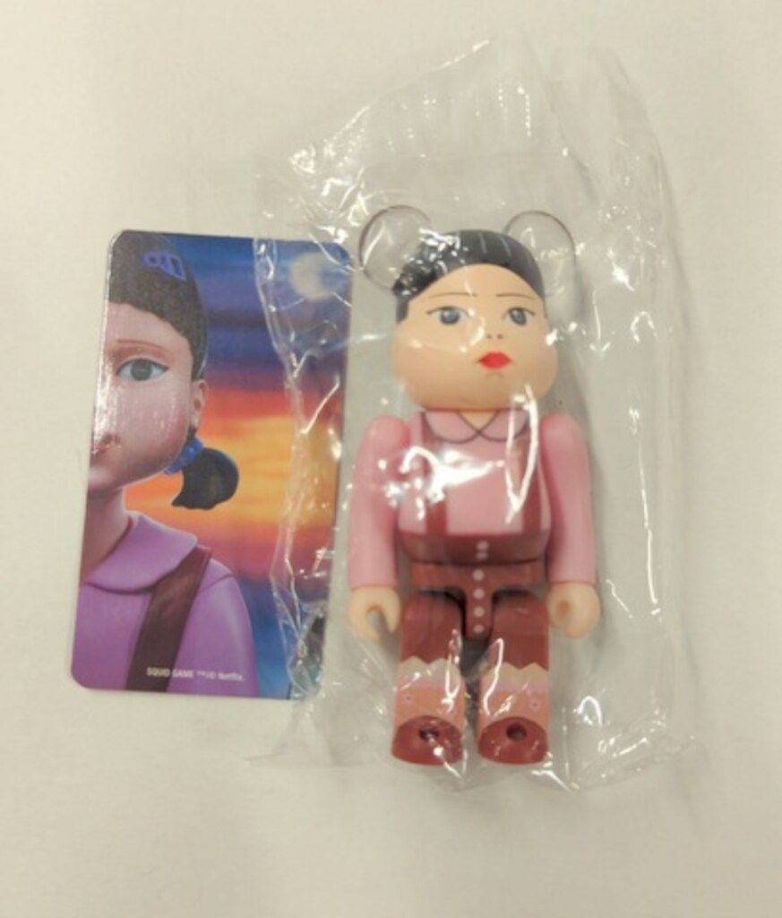 MEDICOM TOY BE@RBRICK ARTIST SQUID GAME(イカゲーム) ピンク 100