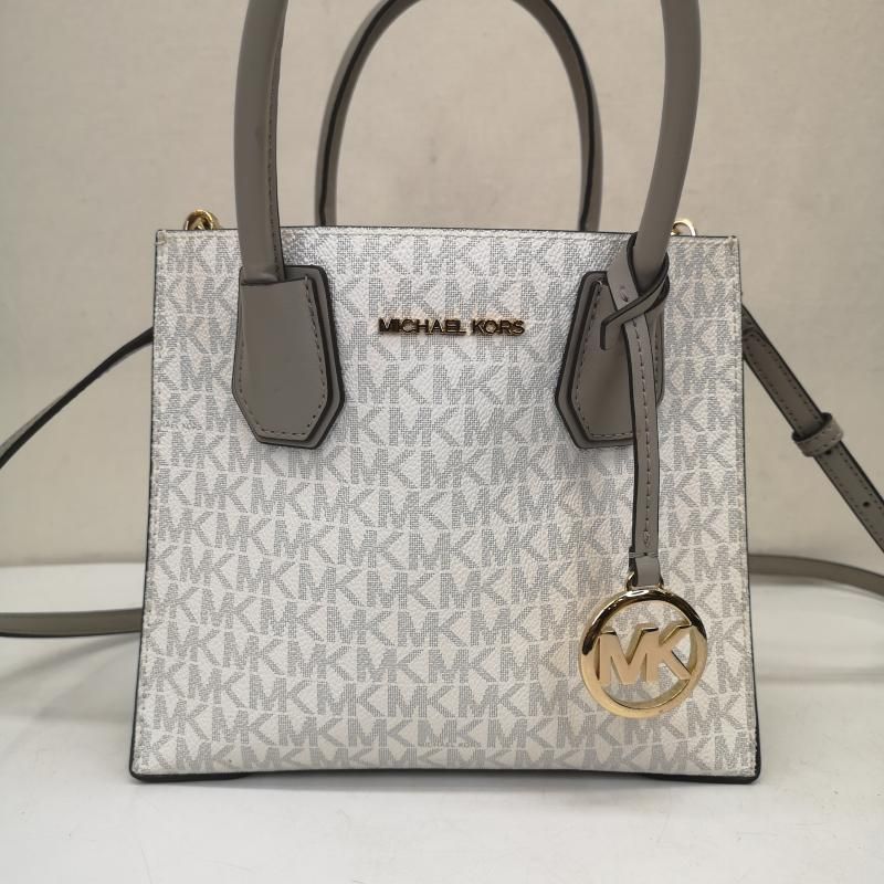 701】2WAYバッグ MICHAEL KORS ボルドー/MK （W24cm×H19cm×D9cm