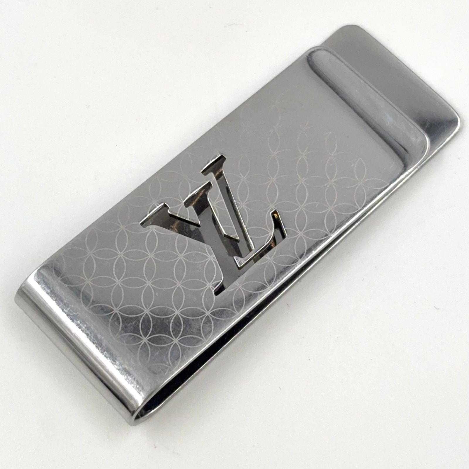 LOUIS VUITTON パンス ビエ シャンゼリゼ メタル シルバー マネークリップ M65041