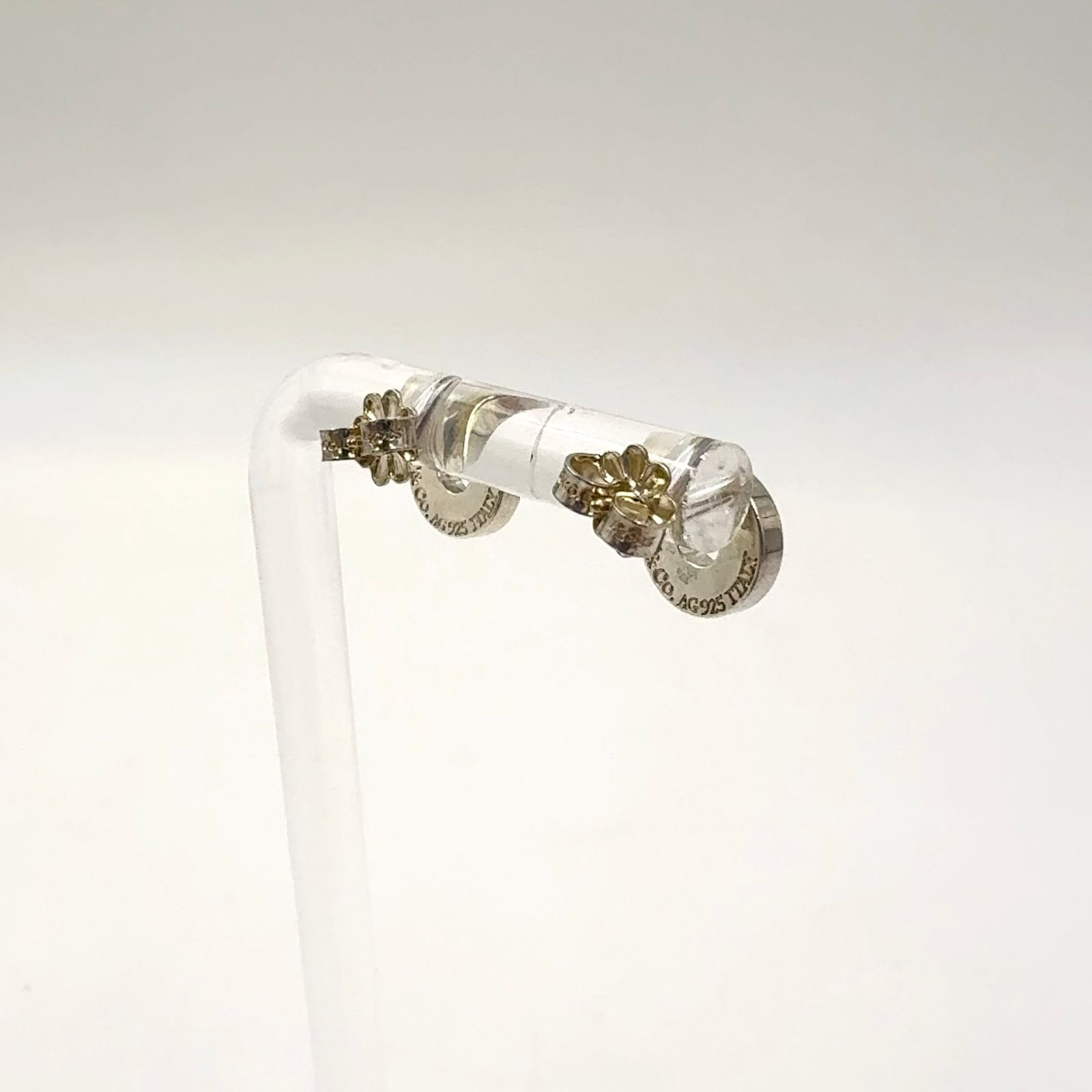 TIFFANY & Co. 1837 サークル SV925 シルバー ピアス - メルカリ