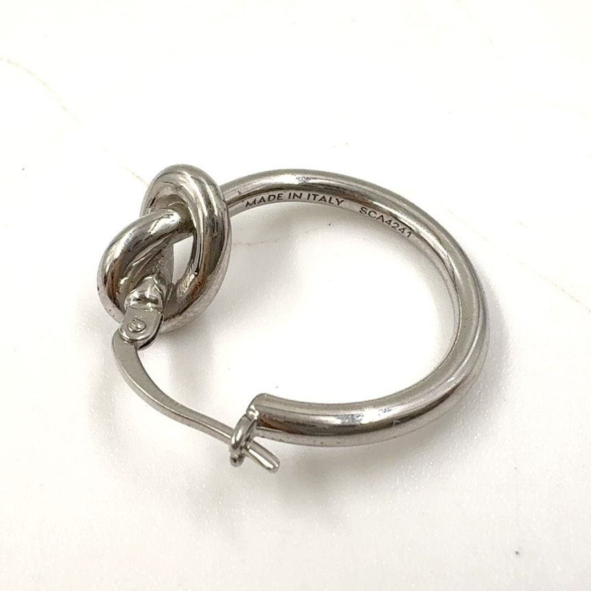 CELINE ノット スモールフープ ピアス 片方のみ CELINE セリーヌ