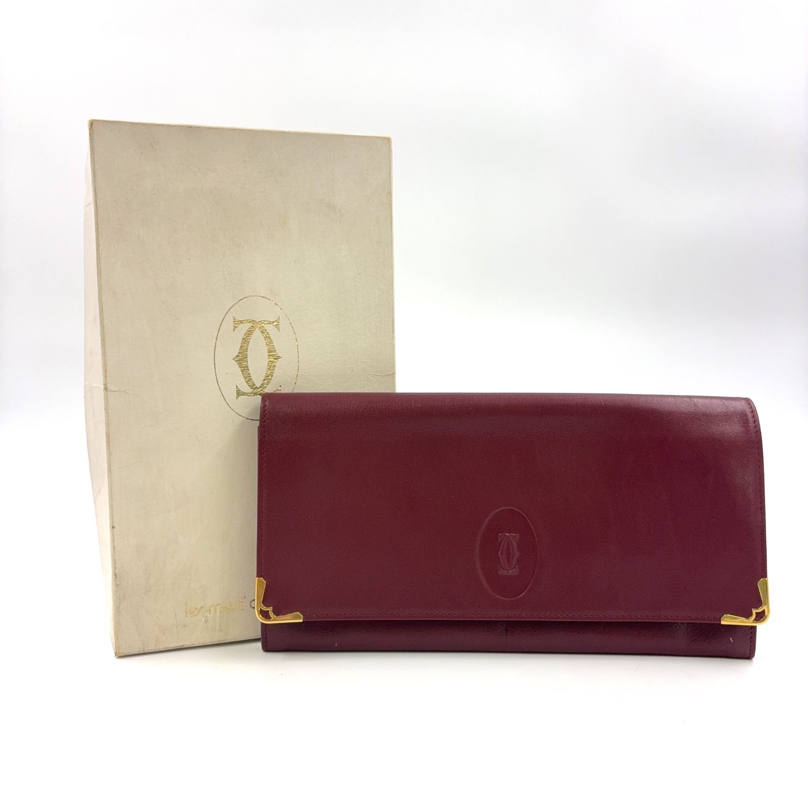 クラッチバッグ ゴールド