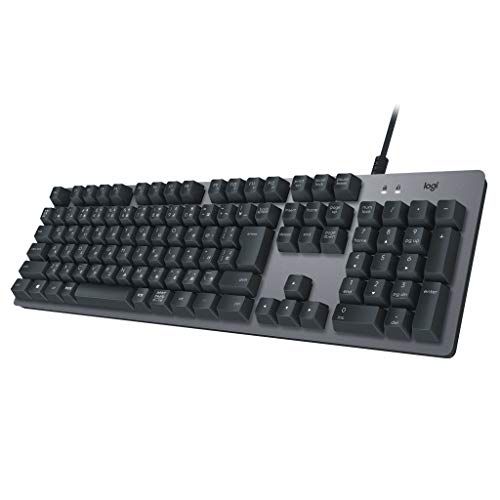 ロジクール K840 メカニカルキーボード 108フルキー ROMER-G 26キー ロールオーバー アルミニウム キー