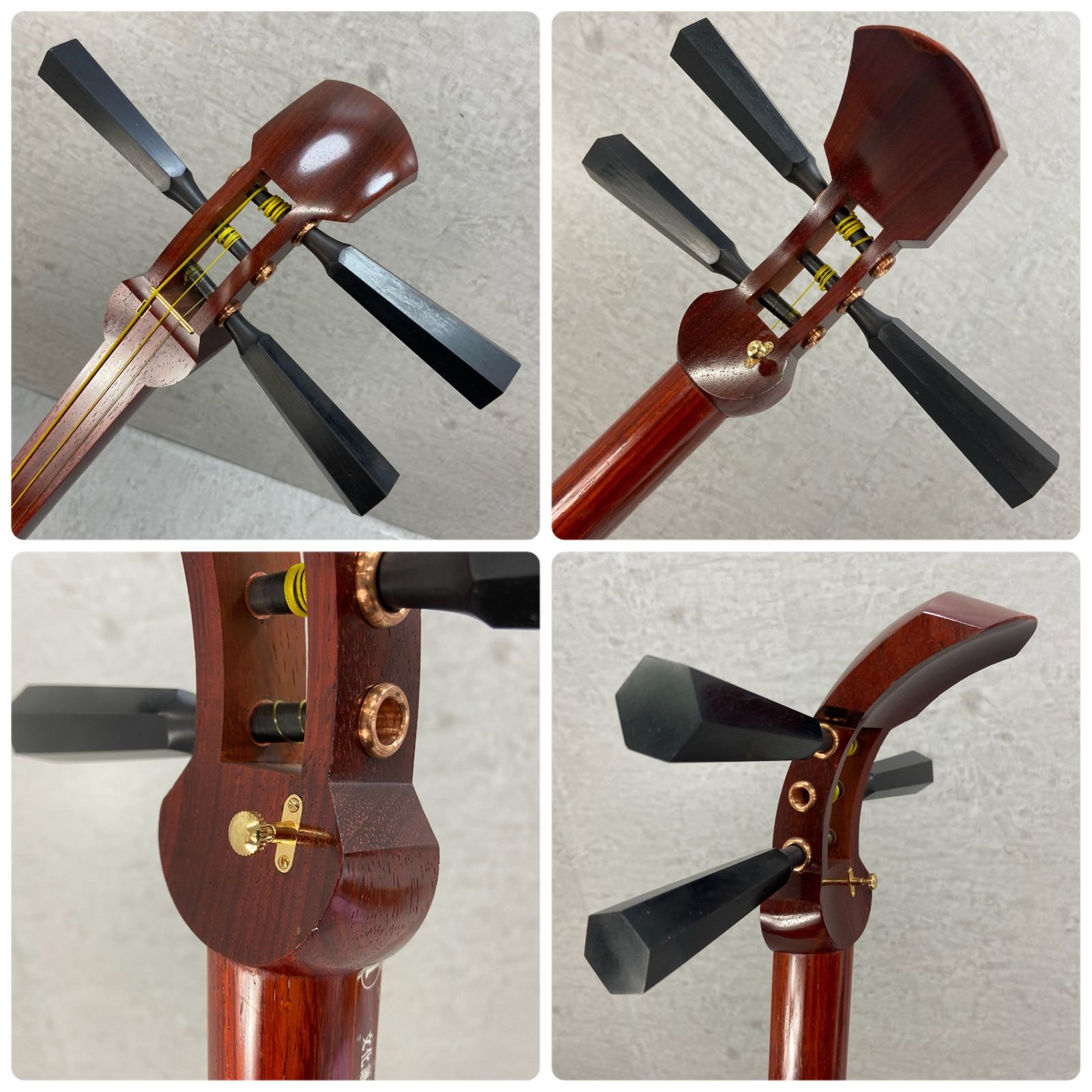 日本和楽器製造 津軽三味線 太棹 花林 人工皮 正寸 東触り 胴袋 撥 駒