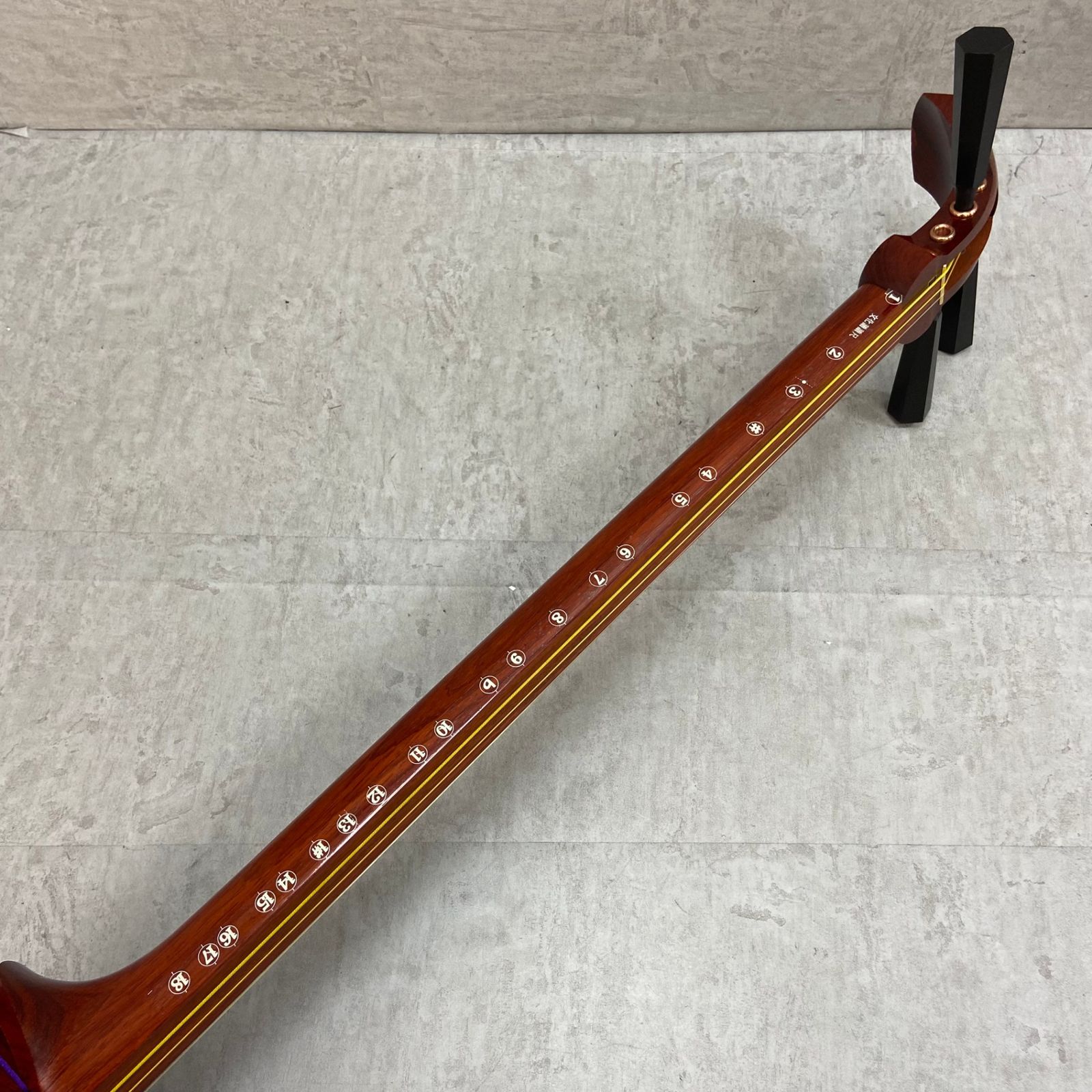 日本和楽器製造 津軽三味線 太棹 花林 人工皮 正寸 東触り 胴袋 撥 駒