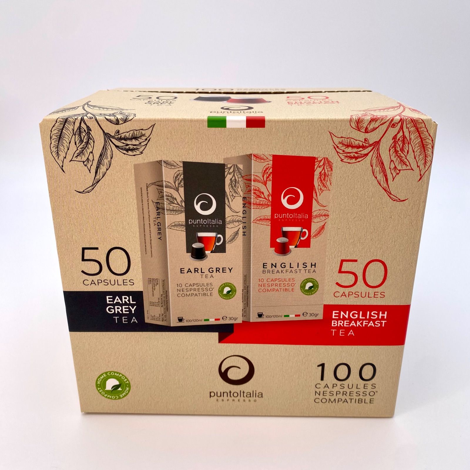 プント イタリア 紅茶 100カプセル ネスプレッソ互換 - メルカリ