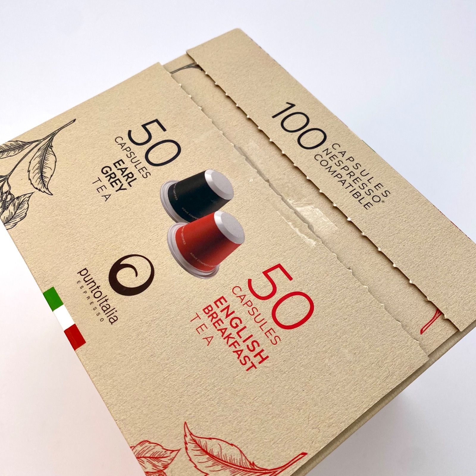 プント イタリア 紅茶 100カプセル ネスプレッソ互換 - メルカリ