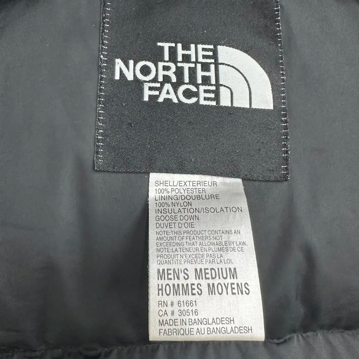 95 THE NORTH FACE ザノースフェイス ヌプシ 米国 グースダウン ダウン