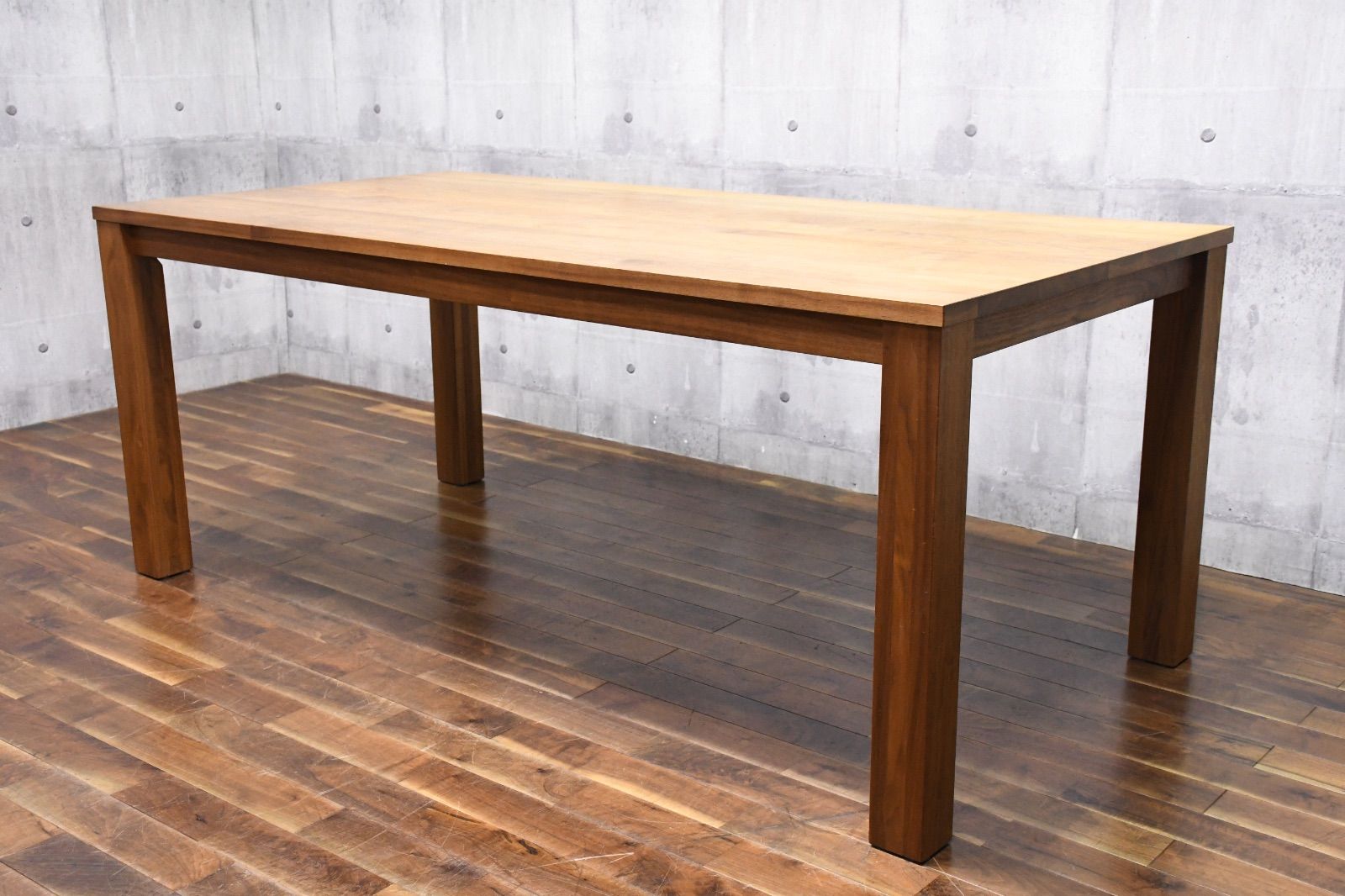 ACTUS アクタス ダイニングテーブル W1800 ウォールナット モダン