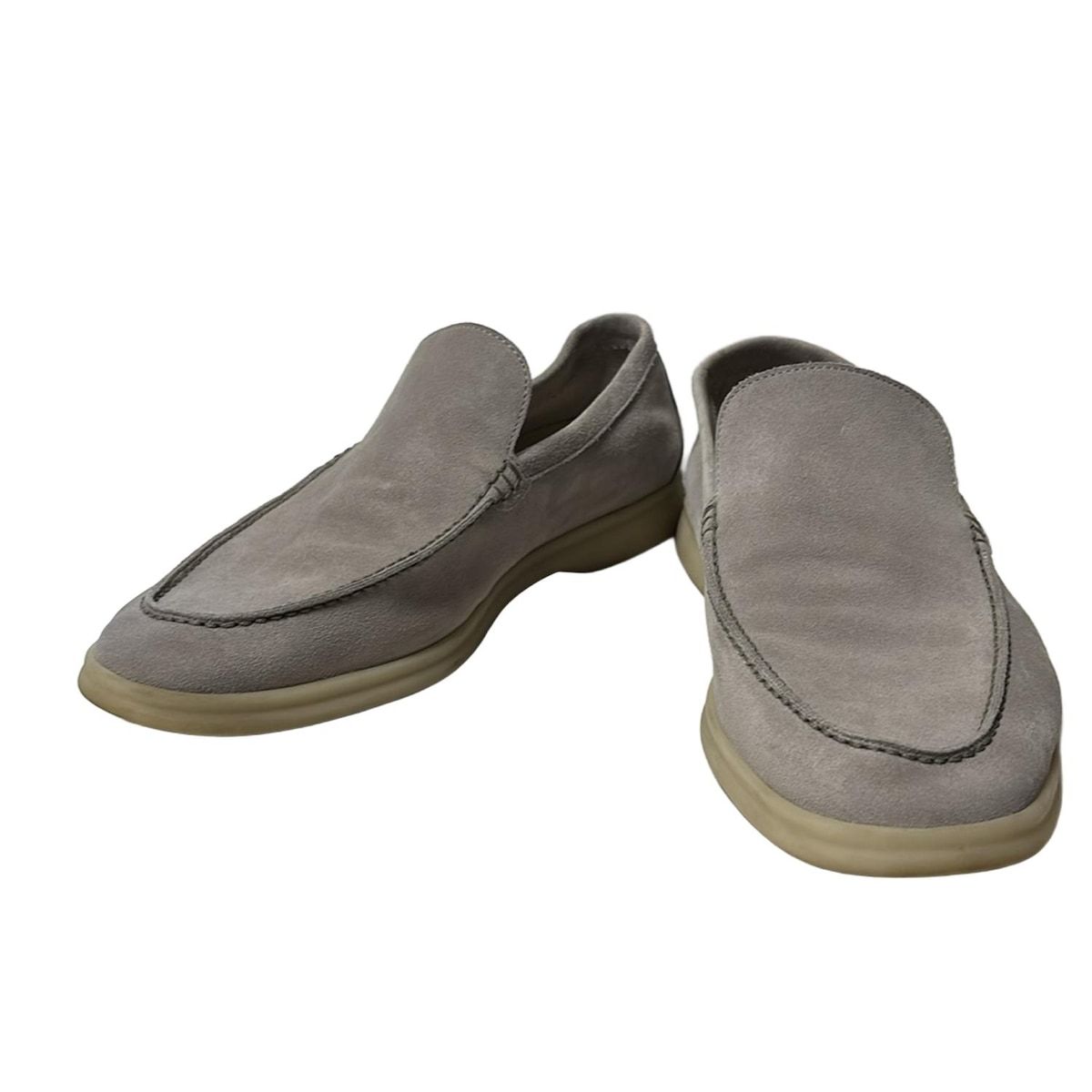 Loro Piana ロロピアーナ シューズ 42 メンズ - ライトグレー インソール取外し可