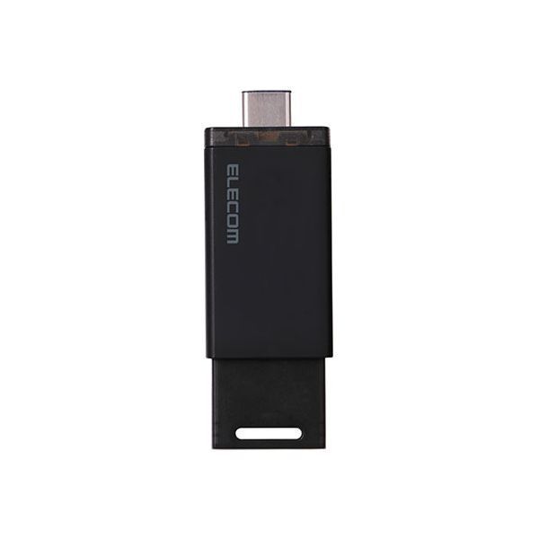エレコム USB Type-C TM コネクター対応外付けポータブルSSD 500GB ブラック ESD-ESK0500GBK