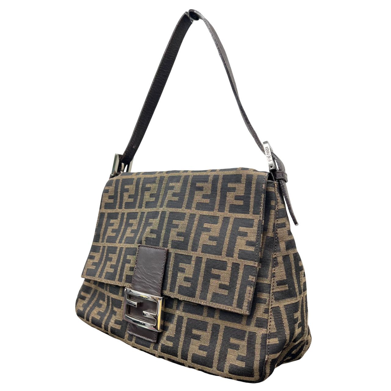 【美品/希少デザイン】FENDI マンマバケット ショルダーバッグ FFロゴ フェンディ FENDI マイクロ マンマバケット ショルダーバッグ ピンク