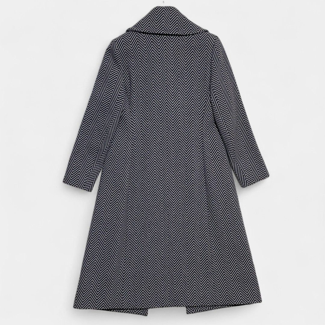 セリーヌ クロンビーコート ヘリンボーン グレー - メルカリ