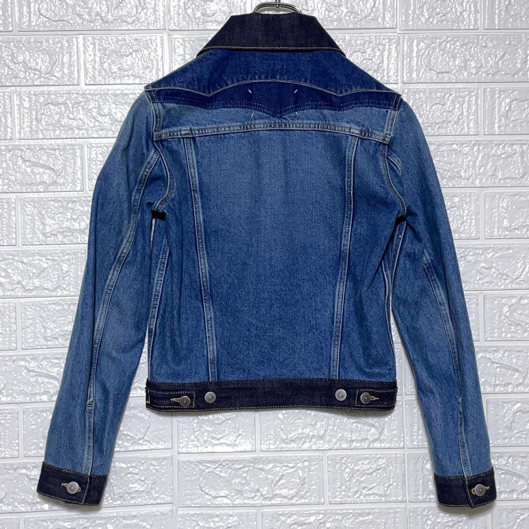 メゾンマルジェラ 22SS 再構築デザイン デニムジャケット 切り替え