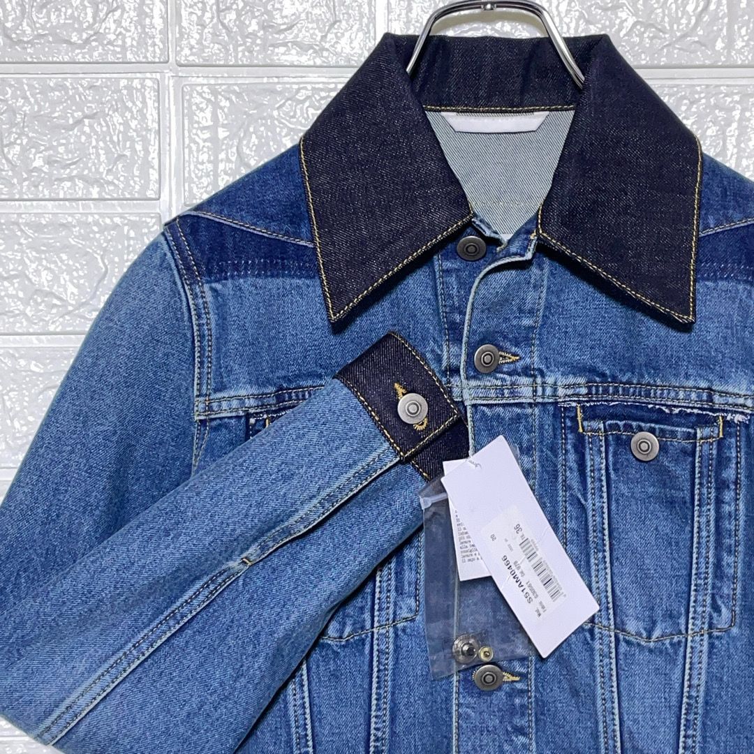 美品 ドルチェ&ガッバーナ デニムジャケット ライトブルー サイズS