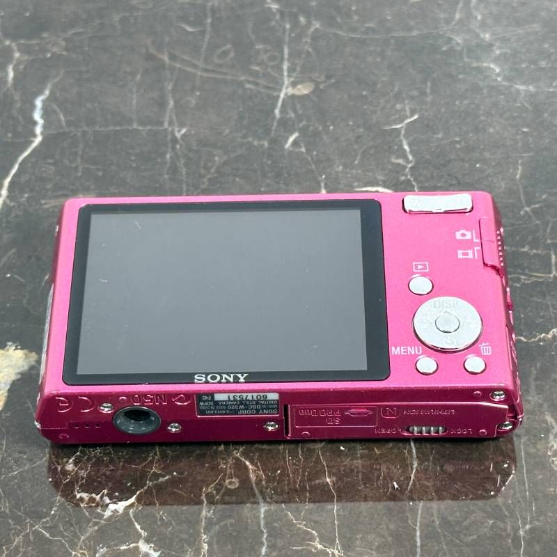  SONY Cyber shot W 320 ピンク コンデジ デジカメ シンプル操作 高画質 レトロかわいい コンパクトデジタルカメラ デジタルカメラ