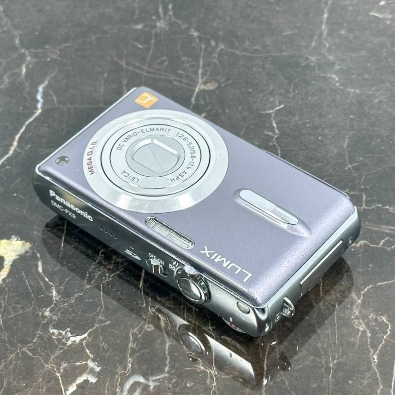 【美品】Panasonic LUMIX DMC-FX9 モーブグレー オールド 中古】(パナソニック) Panasonic DMC-FX9 モーブグレー｜ナニワ