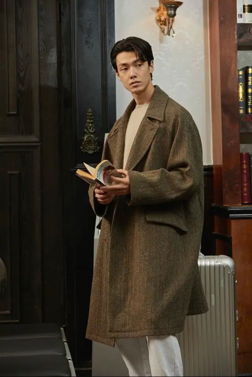 1 ブラウンヤード ハリーツイード コート