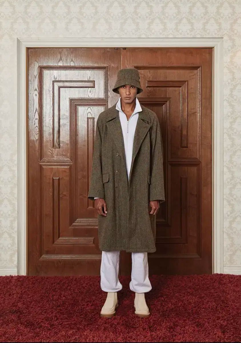 1 ブラウンヤード ハリーツイード コート