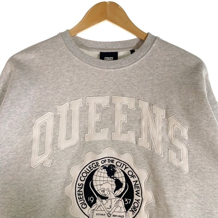 KITH キス 22AW Russell ラッセルアスレチック QUEENS COLLEGE クルー