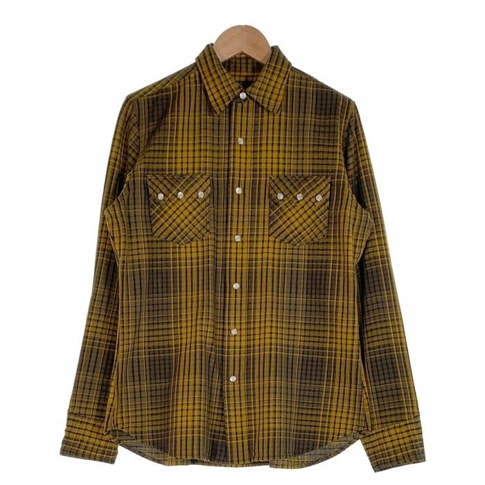 JELADO ジェラード Crossroad Shirts クロスロードシャツ ウエスタン マスタード AG02101 Size M